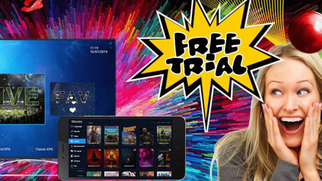 test gratuit IPTV